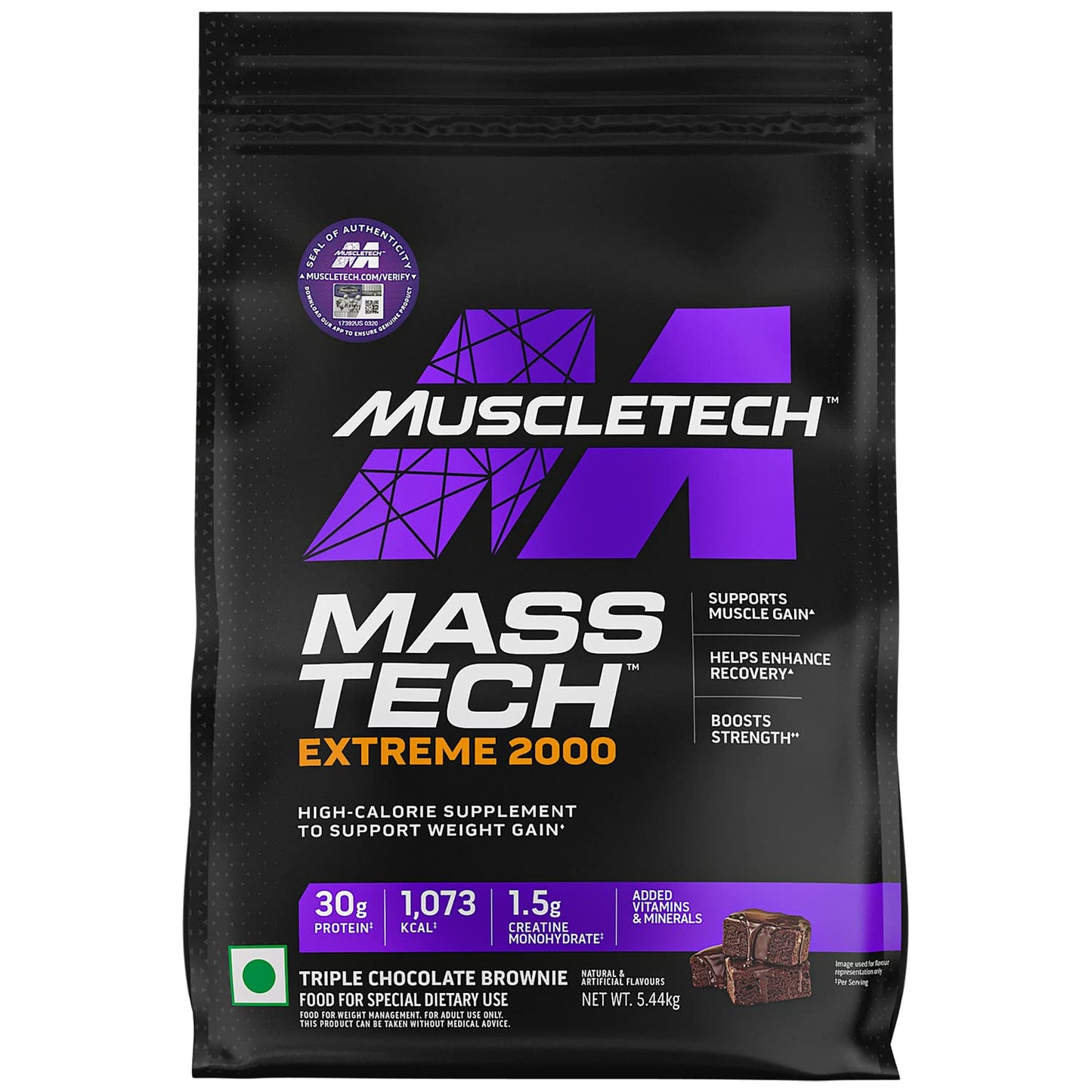 MuscleTech MassTech Extreme 2000 Mass Gainer Powder