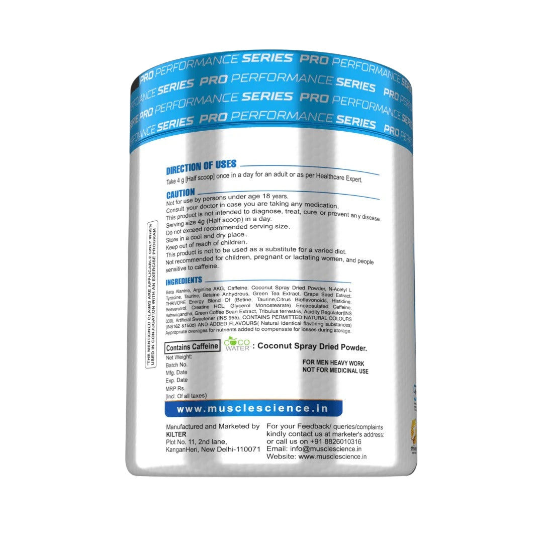 Muscle Science Ignitor 30 Serving 240gm