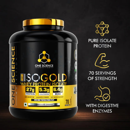 One Science Nutrition 100% Iso Gold Whey Protein
