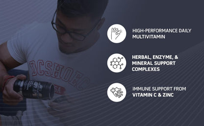 MuscleTech Platinum Multivitamin | 60 Tablets