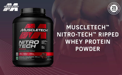 MuscleTech Nitrotech Ripped Low Fat Lean Whey Protein