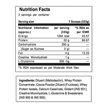 Labrada Muscle Mass Gainer Powder