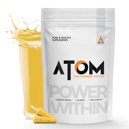 AS-IT-IS Nutrition ATOM Whey Protein 27g protein Isolate & Concentrate