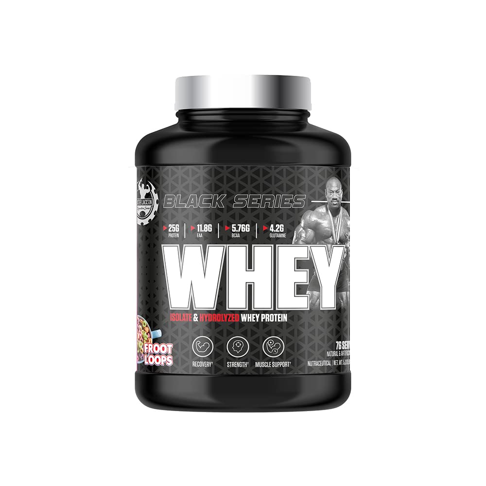 Dexter Jackson Black Series Whey Protein 2.27kg 5lbs 76 Servings