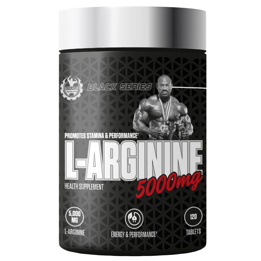 Dexter Jackson Black Series L-Arginine - 5000Mg 120 Tablets