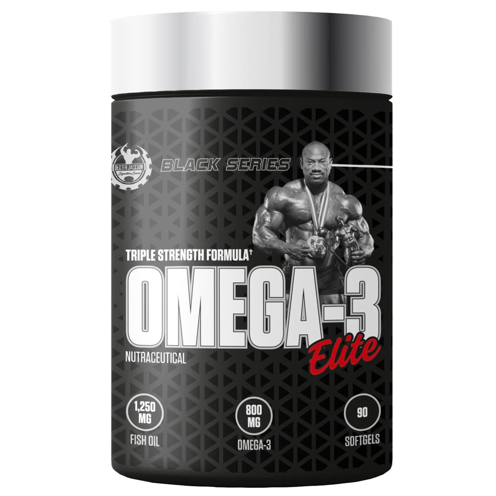 Dexter Jackson Black Series Omega-3 Elite | 90 Softgels