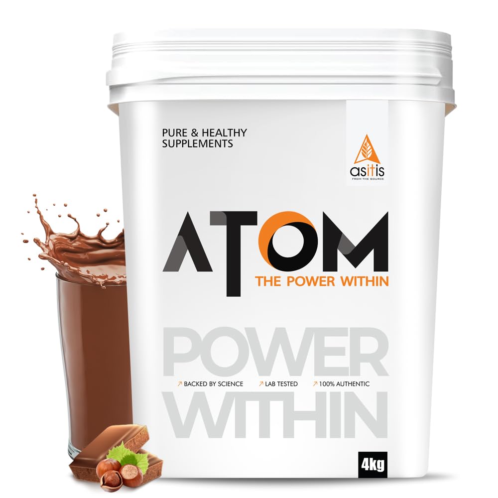 AS-IT-IS Nutrition ATOM Whey Protein 27g protein Isolate & Concentrate
