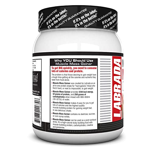 Labrada Muscle Mass Gainer Powder
