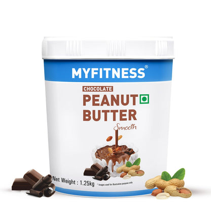 MYFITNESS Peanut Butter Chocolate Spread Smooth 1.25kg