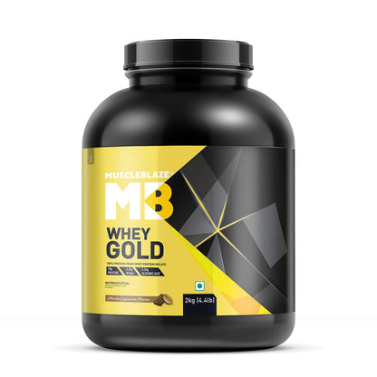 MuscleBlaze Whey Gold 100% Whey Protein Isolate