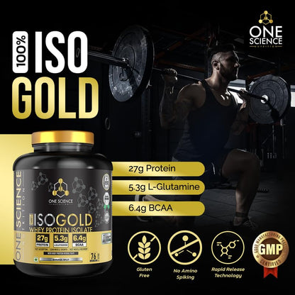 One Science Nutrition 100% Iso Gold Whey Protein