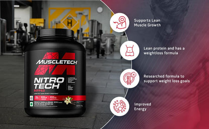 MuscleTech Nitrotech Ripped Low Fat Lean Whey Protein
