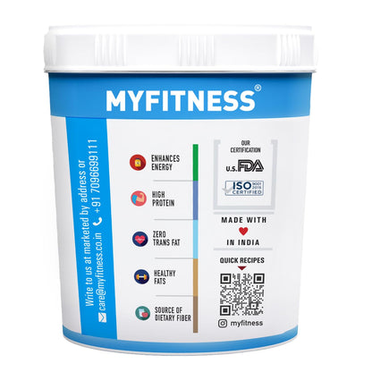 MYFITNESS Peanut Butter Chocolate Spread Smooth 1.25kg