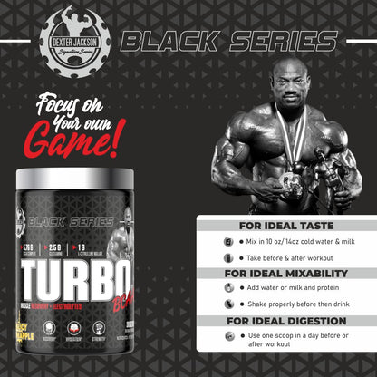 Dexter Jackson Black Series Turbo Bcaa | 30 Servings (390GM)