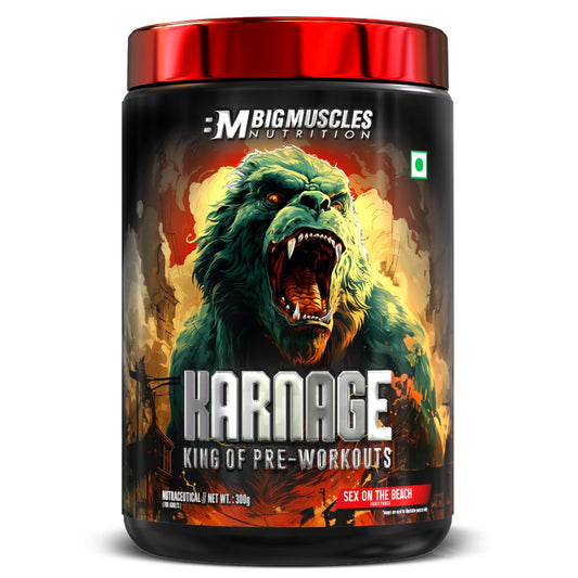 Bigmuscles Nutrition Karnage Pre workout 60 Servings 300gm
