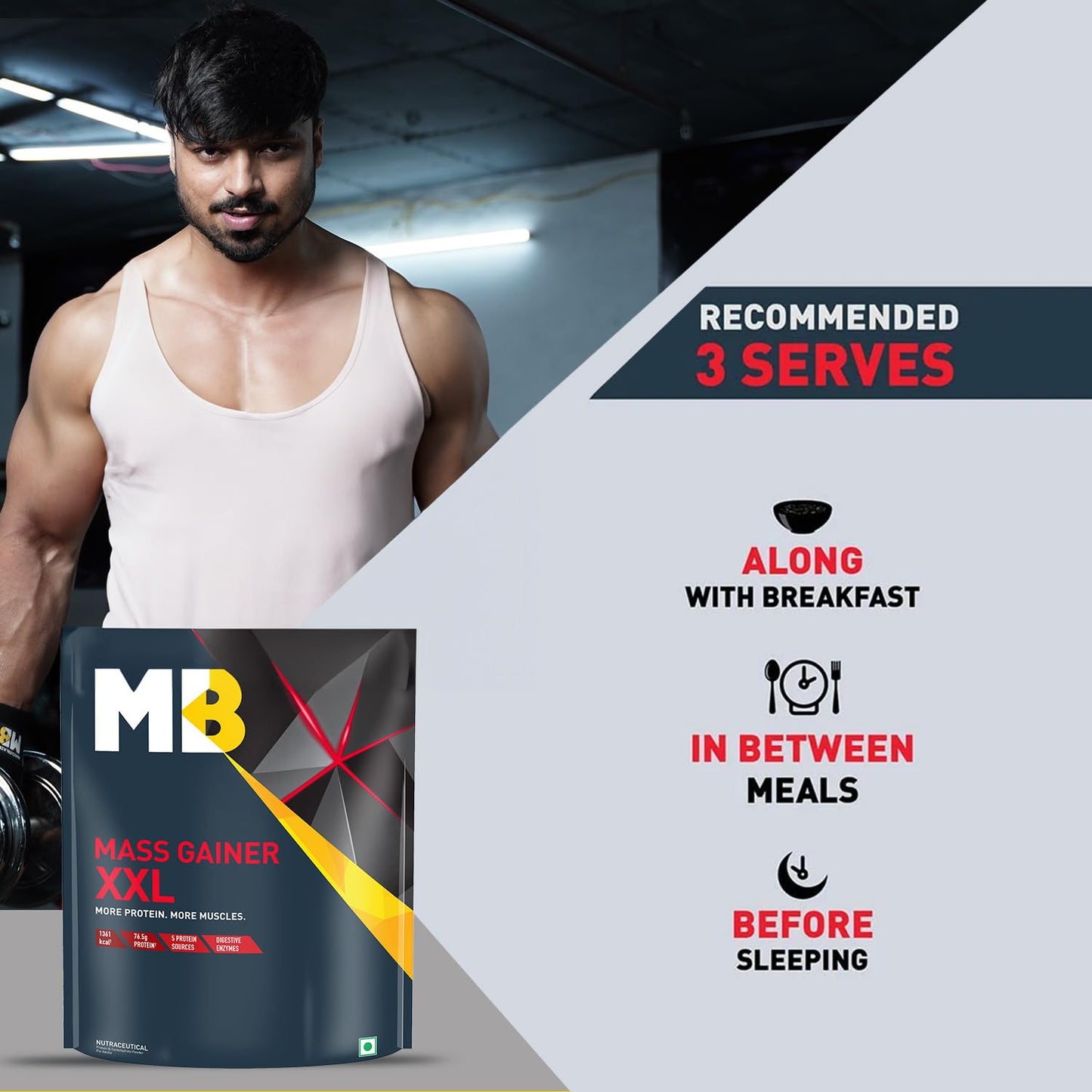 MuscleBlaze Mass Gainer XXL
