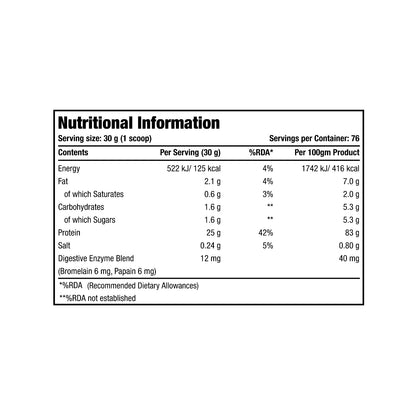 One Science Nutrition 100% Premium Whey Protein
