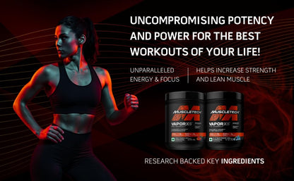 MuscleTech Vapor X5 Pre Workout Powder 30 Servings 270g