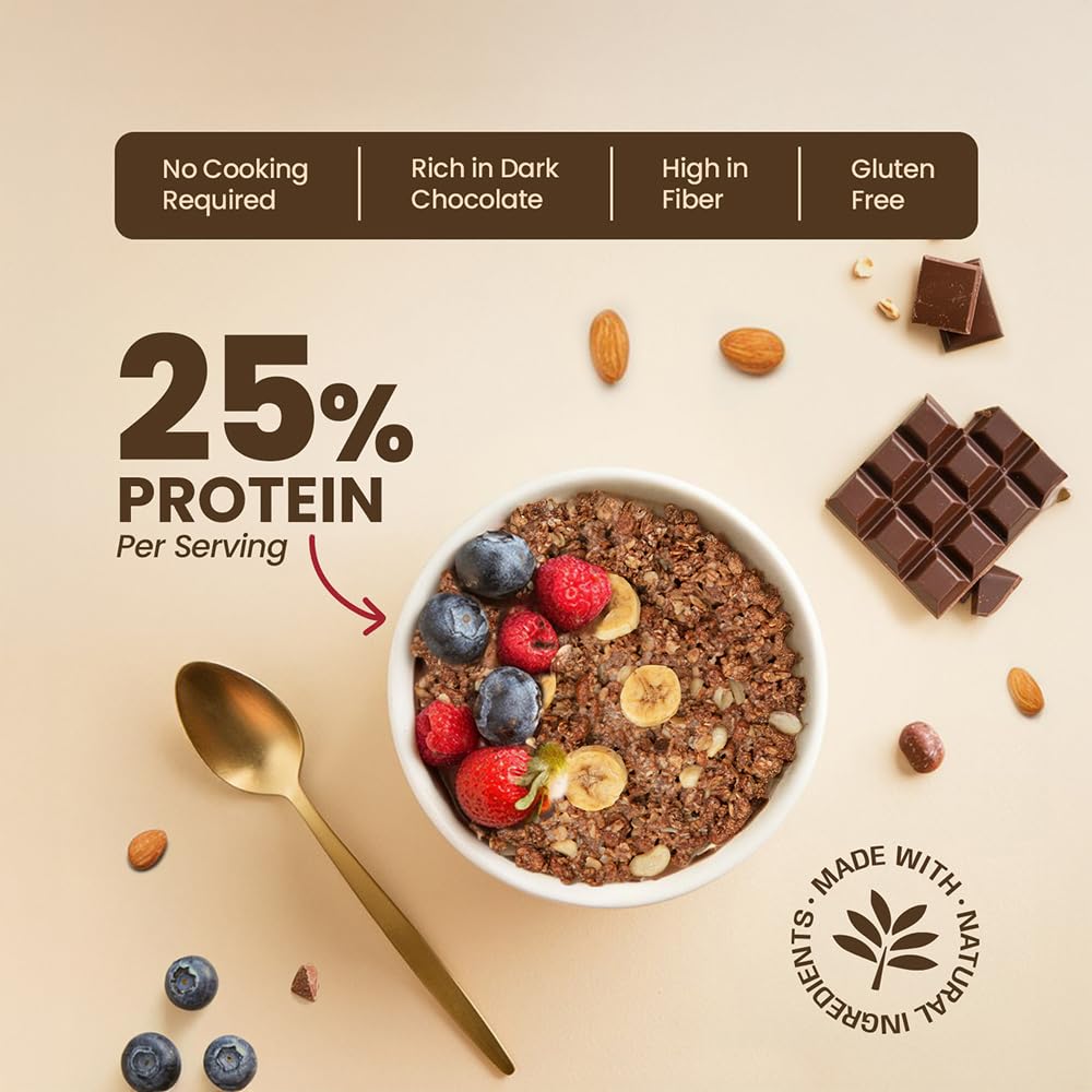 PINTOLA 25g High Protein Oats 1kg Chocolate