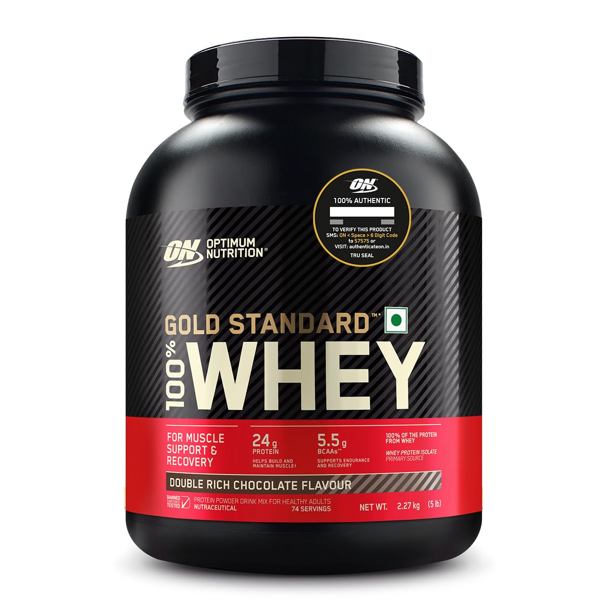Optimum Nutrition (ON) Gold Standard 100% Whey Protein Powder