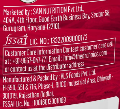 DOCTORS CHOICE (DC) High Protein Oats 750g Dark Choco Berry