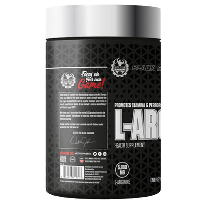 Dexter Jackson Black Series L-Arginine - 5000Mg 120 Tablets