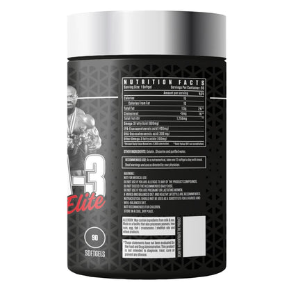 Dexter Jackson Black Series Omega-3 Elite | 90 Softgels