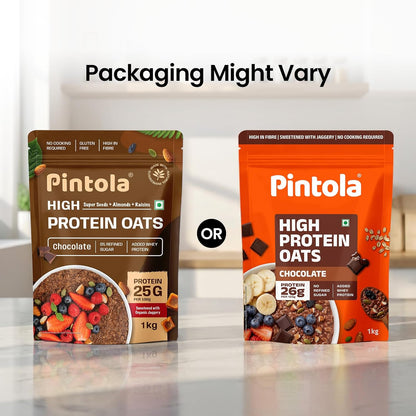 PINTOLA 25g High Protein Oats 1kg Chocolate
