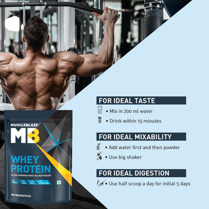 MuscleBlaze 100% Whey Protein | Ultra Premium Blend