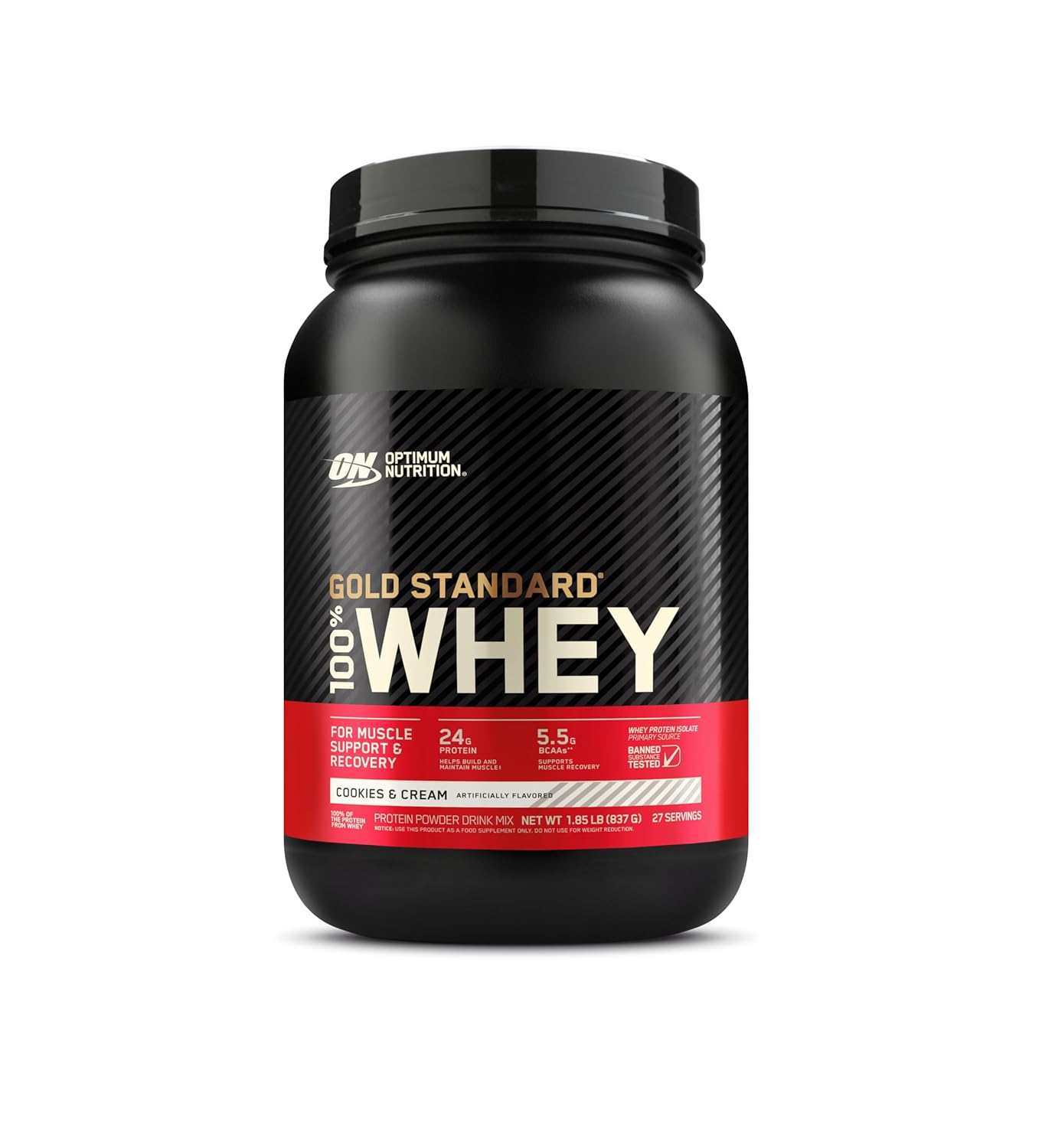 Optimum Nutrition (ON) Gold Standard 100% Whey Protein Powder