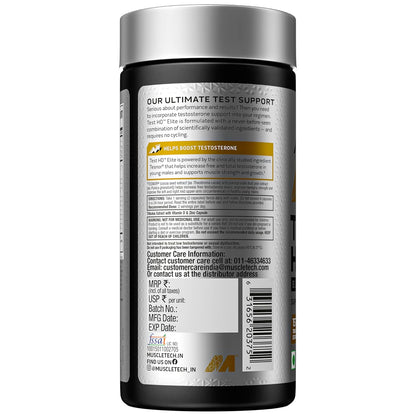 MuscleTech Test HD Elite 60 Capsules