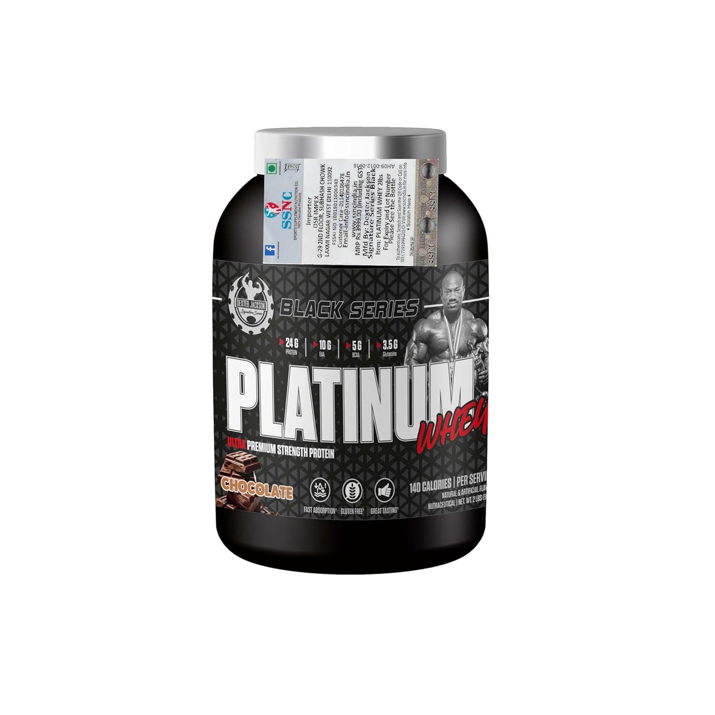 Dexter Jackson Black Series Platinum Whey Protein