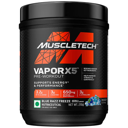 MuscleTech Vapor X5 Pre Workout Powder 30 Servings 270g