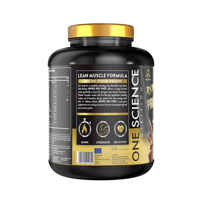 One Science Ripped Professional Whey 1.8kg 4lbs