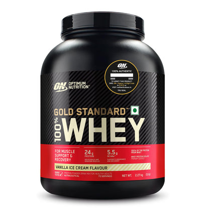Optimum Nutrition (ON) Gold Standard 100% Whey Protein Powder
