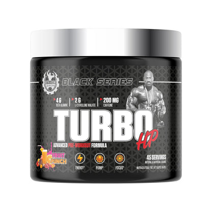 Dexter Jackson Black Series Turbo HP Pre Workout | 45 Servings, 450g