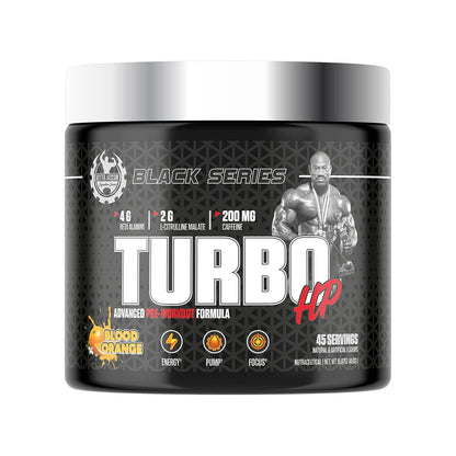 Dexter Jackson Black Series Turbo HP Pre Workout | 45 Servings, 450g