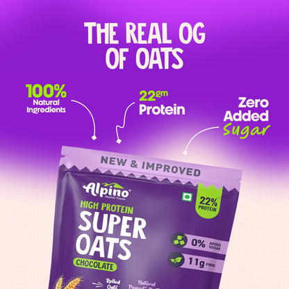 ALPINO 22% High Protein Super Oats Chocolate