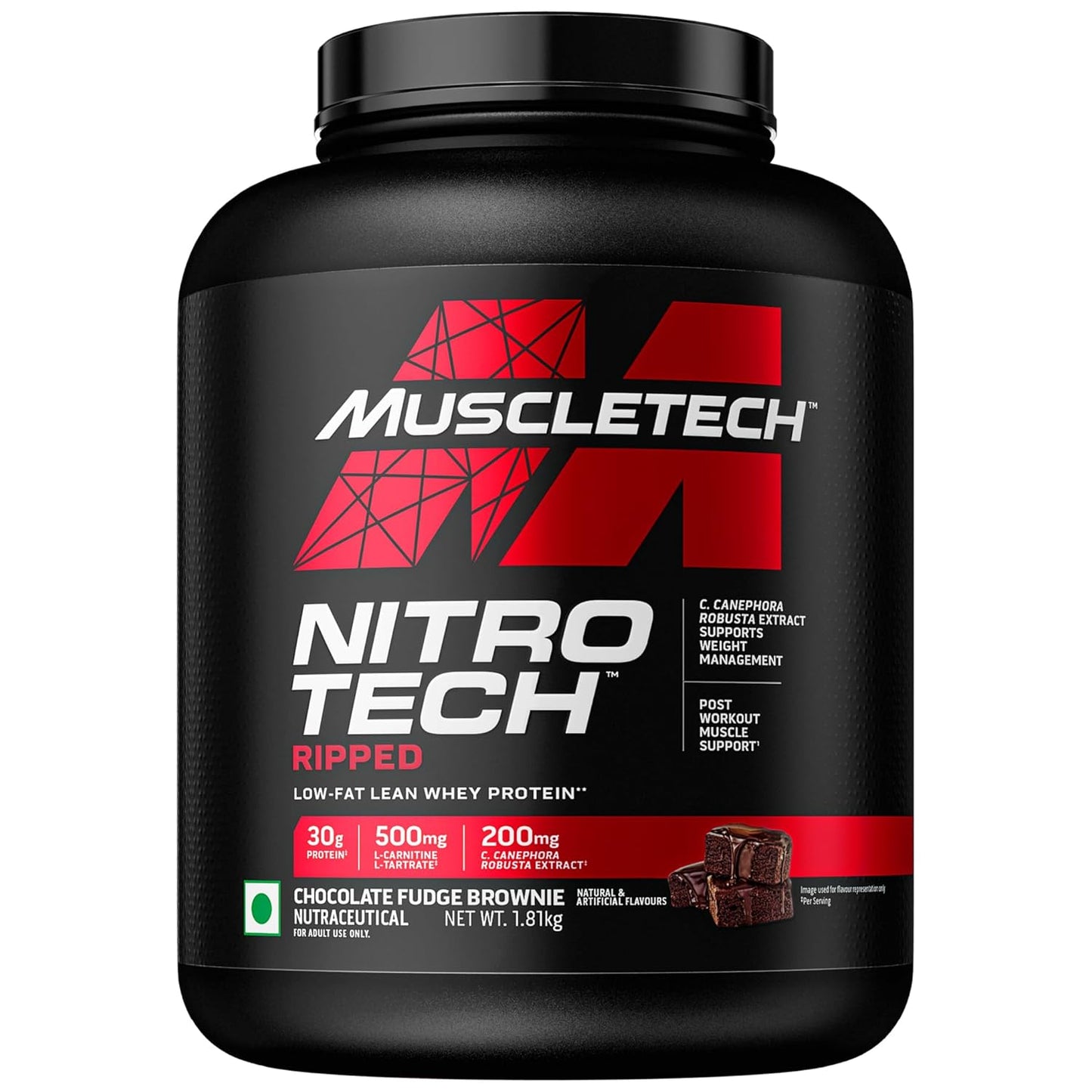MuscleTech Nitrotech Ripped Low Fat Lean Whey Protein