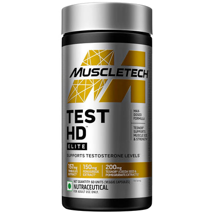 MuscleTech Test HD Elite 60 Capsules