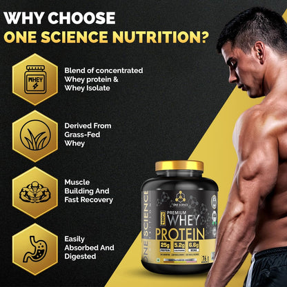 One Science Nutrition 100% Premium Whey Protein