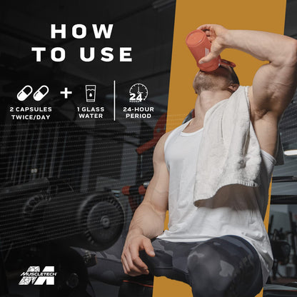 MuscleTech Test HD Elite 60 Capsules