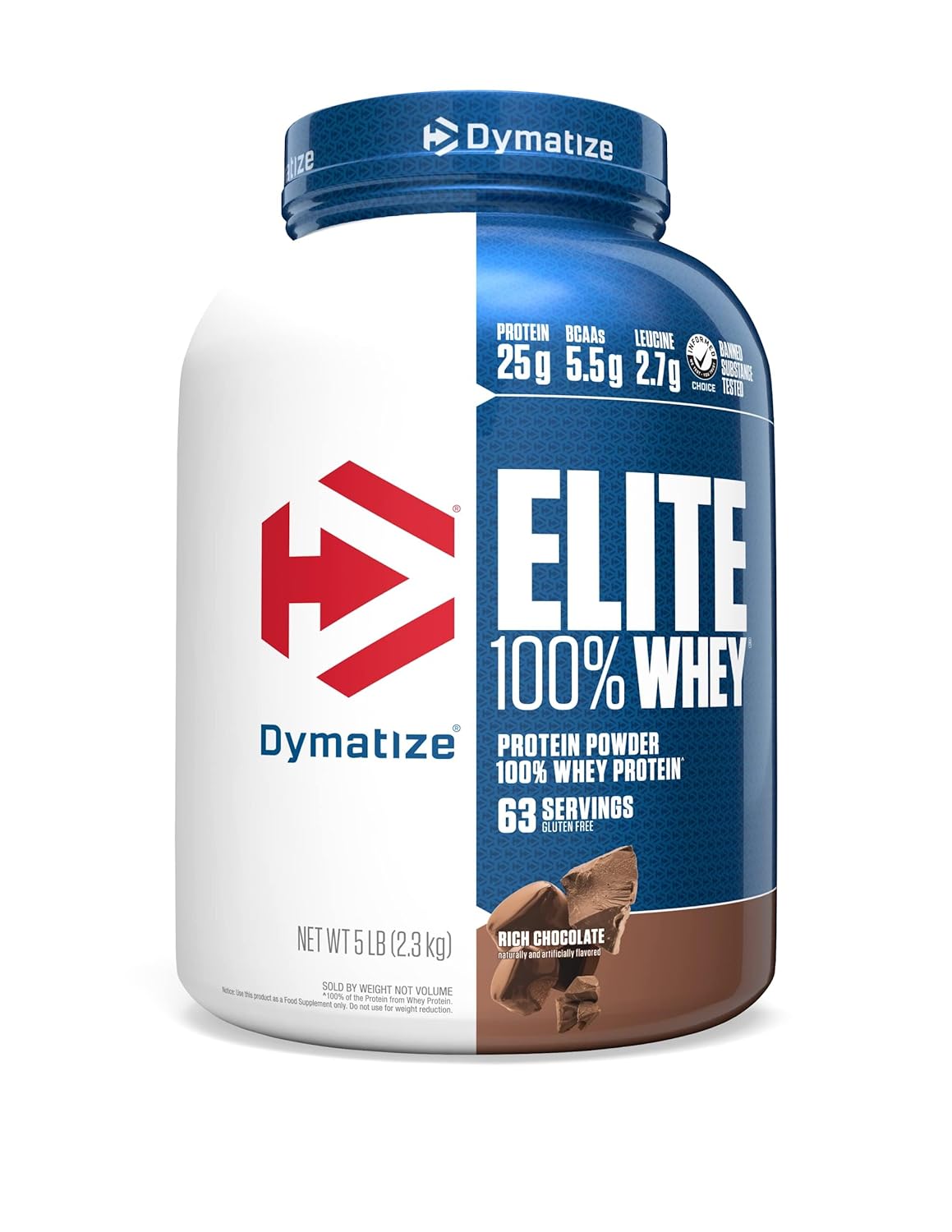 Dymatize Nutrition Elite 100% Whey Protein 2.27kg 5lbs
