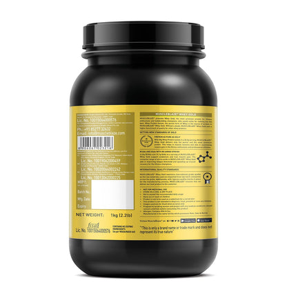 MuscleBlaze Whey Gold 100% Whey Protein Isolate