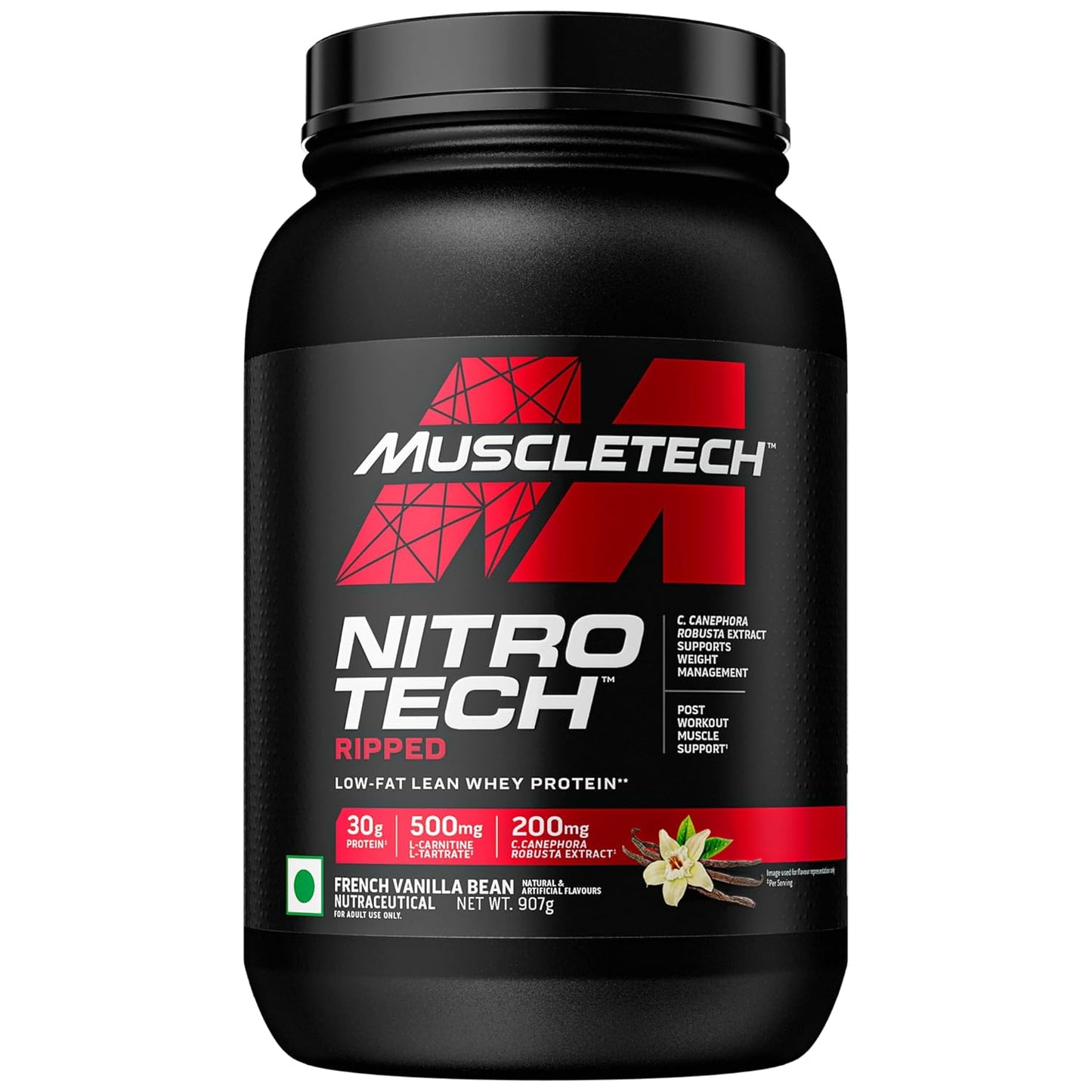 MuscleTech Nitrotech Ripped Low Fat Lean Whey Protein