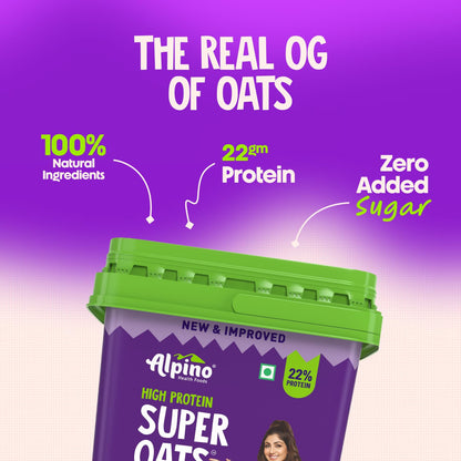 ALPINO 22% High Protein Super Oats Chocolate