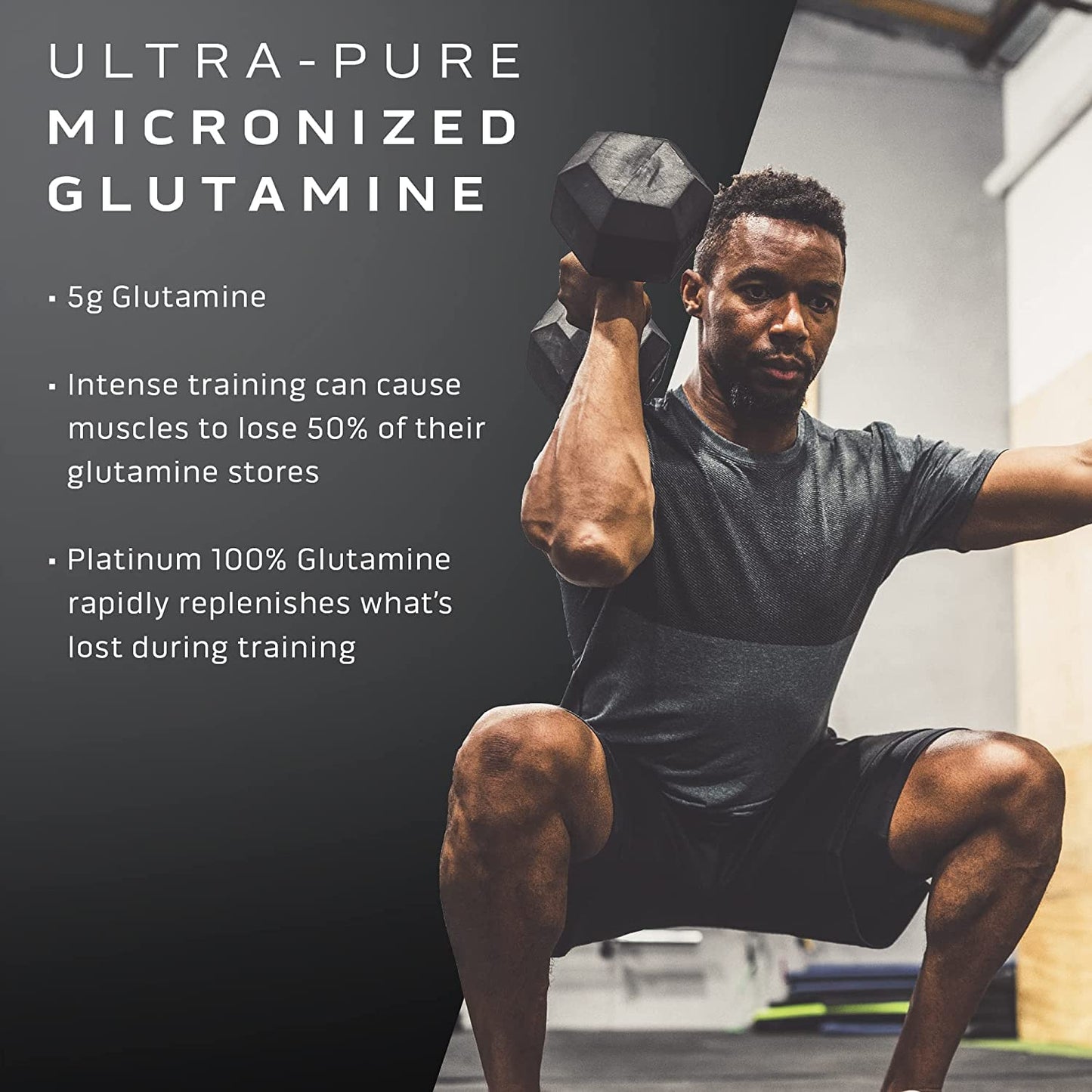 Muscletech Platinum 100% Glutamine | Unflavored (50 Servings) - 250 grams