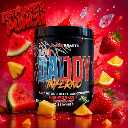 Black Beast The Big Daddy Inferno Pre workout 50 Servings 300gm
