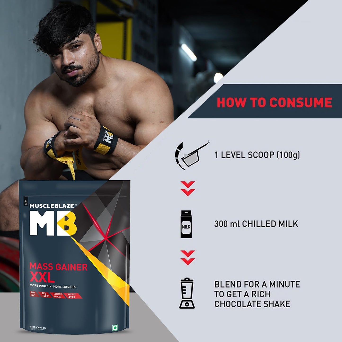 MuscleBlaze Mass Gainer XXL
