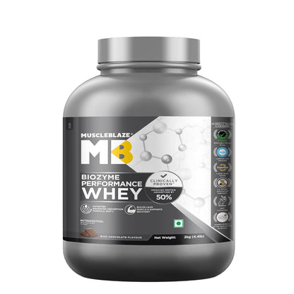 MuscleBlaze Biozyme Performance Whey Protein